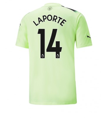 Manchester City Aymeric Laporte #14 Tredjedrakt 2022-23 Kortermet